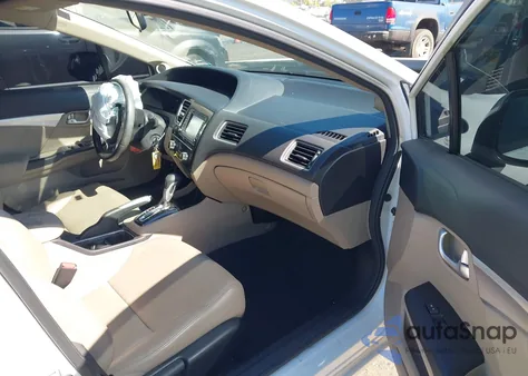 2013 Honda Civic Ex-L from USA, damaged, VIN 19XFB2F90DE221861